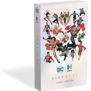 HRO - DC Comics hybride verzamelkaarten: Comic Con San Diego Limited Edition - Dawn of DC - kaartbooster (9 kaarten + 1 mega-holografische kaart)