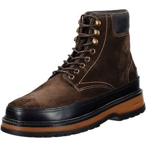 GANT - Veterboots - Bruin / Zwart - Leer - Warm Gevoerd