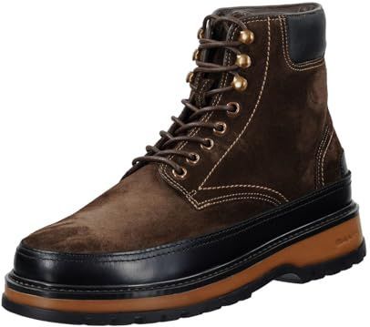 GANT - Veterboots - Bruin / Zwart - Leer - Warm Gevoerd