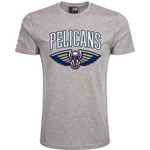 adidas Heren New Orleans Pelicans T-Shirt, grijs, XS