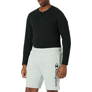 Champion Authentic Pants Script Logo Shorts Bermuda, grijs melange, XL voor heren