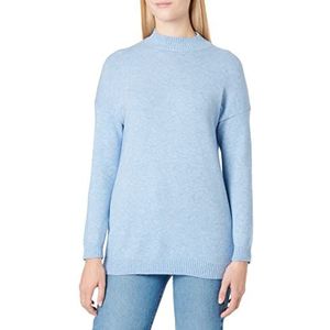 ONLY Dames ONLLESLY L/S HIGH Neck KNT NOOS pullover, Allure/Detail:W. Melange, XXS