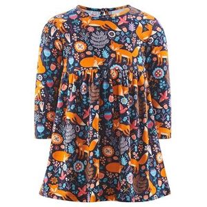 Happy Girls meisjesjurk kinderjurk, Donkerblauw, 86