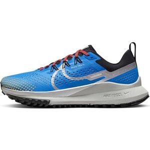 Nike W React Pegasus Trail 4, damessneaker, LT Photo Blue/Metallic Silver-Track, 38 EU, Lt Photo Blue Metallic Silver Track, 38 EU