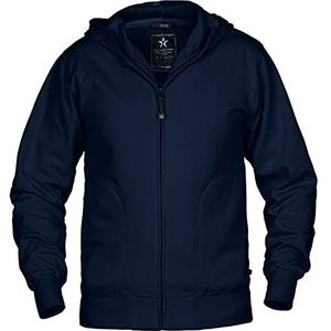 Texstar HC03 heren capuchon Cardigan, maat M, marine