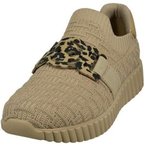 bugatti 435-ai660 sneakers voor dames, beige, 36 EU