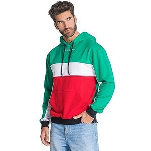 Gianni Kavanagh Green Attitude Hoodie sweatshirt voor heren, Groen, XS