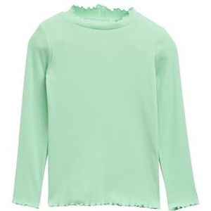 TOM TAILOR - Shirt - Lichtgroen - Effen - Lange Mouw