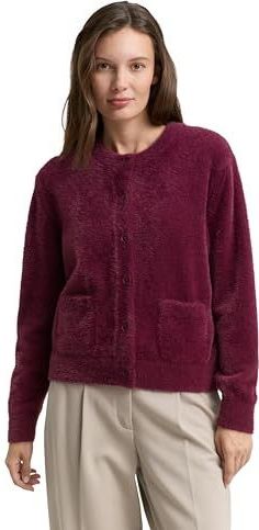 Tom Tailor - Regular Fit - Gebreid Jack - Imitatiebont-look