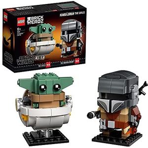 LEGO BrickHeadz Star Wars De Mandalorian & Baby Yoda - 75317