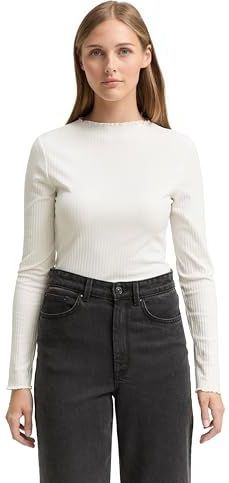 Tom Tailor Denim - Slim Fit Shirt - Effen - Lange Mouwen