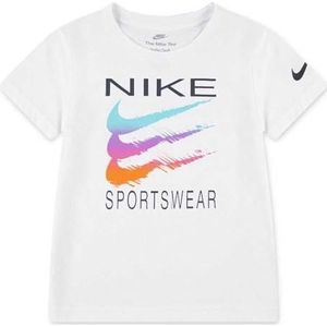 Nike - Sportswear Shirt - Zwart - FUTURA EVERGREEN - Kwartmouw