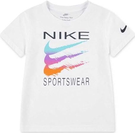 Nike - Sportswear Shirt - Zwart - FUTURA EVERGREEN - Kwartmouw