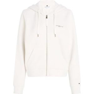 Tommy Hilfiger Zwaargewicht breisels voor dames, Ecru, XL