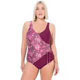 Ulla Popken - Badpak - Braam - Lila Gemêleerd - Bustier