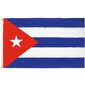 AZ FLAG Vlag Cuba, 150 x 90 cm – vlag Cubaanse vlag 90 x 150 cm polyester licht