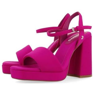 GIOSEPPO Denton, platte sandalen, dames, fuchsia, 38 EU, Fuchsia, 38 EU