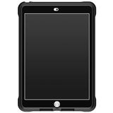 Otterbox Unlimited Foliohoes voor iPad 10,2-Inch (7e gen / 8e gen / 9e gen), schokbestendig, ingebouwde schermbeschermer, getest volgens militaire standaard, Zwart/Transparant , Geen Retailverpakking