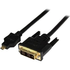 StarTech.com 2 m micro HDMI-naar-DVI-D-kabel - M/M