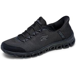 Skechers - GLIDE-STEP-PURSUIT - Vrijetijdsschoen - Zwart - Slip-on met Elastische Instap