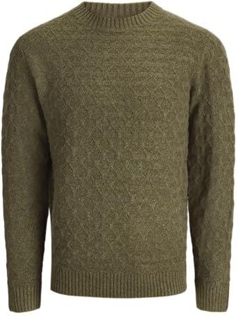 JACK&JONES - JPRBLASIMON STRUCTURE KNIT - Gebreide Pullover - Heren