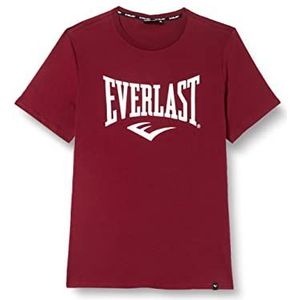 Everlast Russell-sportshirt voor heren, bordeauxrood, S