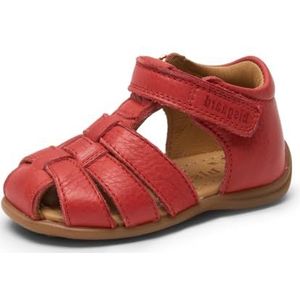 Bisgaard Carly Sandalen voor jongens, uniseks, rood, 19 EU, rood, 19 EU