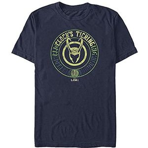 Marvel Loki - TickTock Unisex Crew neck T-Shirt Navy blue 2XL