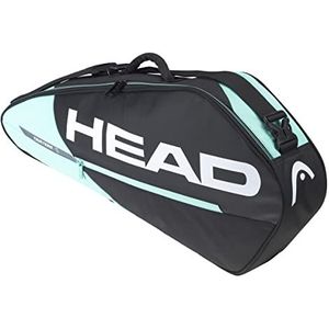 HEAD Tour Team 3R racket tas, Zwart/Mint, One Size