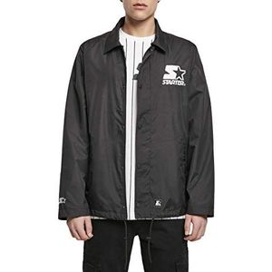 STARTER - BLACK LABEL - Heren Starter Coach Jacket - Sportieve Jas - Zwart