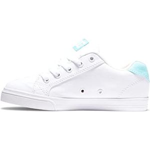 DC Shoes Chelsea sneakers voor meisjes, White Mint Julip, 34 EU