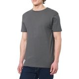 BENLEE Heren T-shirt Normale pasvorm Wolfeboro, Anthracite/White, XXL, antraciet/wit, XXL