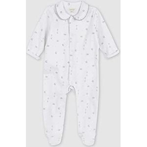 Gocco Lange pyjama, bedrukt, watergroen, 1/3 maanden, Water Groen