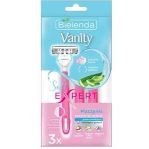 Vanity Soft Expert Scheerapparaat voor dames, 3 stuks, in folieverpakking met Euroconoch