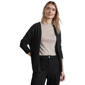 STREET ONE Open gebreide jas, zwart, 36