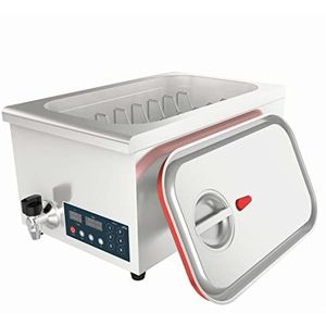 Lacor - 69492 - Sous Vide professionele kooktoestel voor lage temperaturen, voor het koken van vacuüm verpakte levensmiddelen van roestvrij staal, luchtdichte sluiting, afmetingen: 62,5 x 36 x 30 cm,