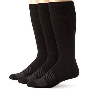 Wrangler Heren Western Boot Sokken (drie paar), Zwart, XL