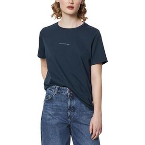 Marc O'Polo - Denim - T-shirt - Navy Teal - Biologisch Katoen