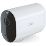 Arlo Pro 4 XL draadloze WiFi-beveiligingscamera voor buiten, 2K HDR, 160˚ kleurennachtzicht, sirene, bewegingsdetectie, 2-weg-audio, 12 mnd batterij, incl. proefp. Arlo Secure, 1 cam, wit