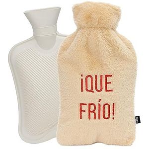 Poche à Eau - Beige - Peluche - 2 Litres