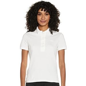Lacoste Slim Fit poloshirt voor dames, Wit, 38