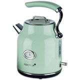 Korona 20665 elektrische waterkoker | Mint | 1,7 Liter | 2.200 Watt | kalkfilter | stoom stop | droogloopbeveiliging | heet water | thee en koffie | groen zetten