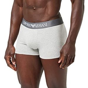 Emporio Armani Underwear heren Trunk Iconic logoband retroshorts, wit, XXL, wit, XXL