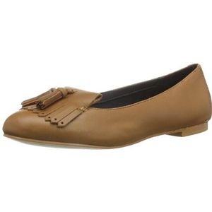 Tommy Hilfiger Anne 18A FW56816821 ballerina's voor dames, Braun Summer Cognac 929, 36 EU