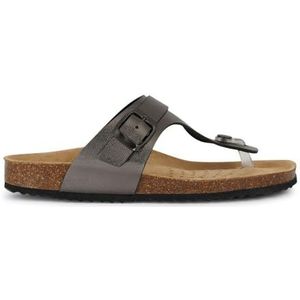 Geox Dames D BRIONIA K Flip-Flop, Gun, 39 EU, geweer, 39 EU