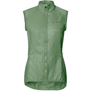 VAUDE Matera Air Vest, ultralicht windvest voor dames, waterafstotend vest voor racefiets, winddicht sportvest, reflecterend