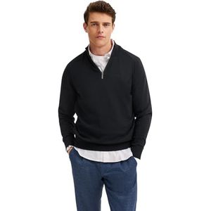 bugatti - Troyer - Marine - Herentrui - Opstaande Kraag - Kasjmier-aandeel