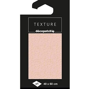 Décopatch - Ref TD803C - Textuur Collectie - Roze & Witte Lijnen Patroon - Bevat 1 Vel van 40 x 60cm Textuur Papier, Foliedruk voor Metallic Effecten
