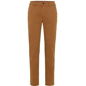 camel active Madison Chino Herenbroek, slim fit, bruin, 32W / 34L