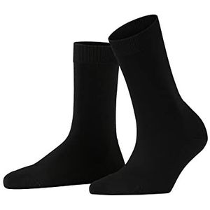 FALKE Dames Sokken ClimaWool W SO Wol Lyocell eenkleurig 1 Paar, Zwart (Black 3000), 39-40